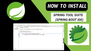 how to download spring tool suitespring boot IDE how to download spring boot  in telugu [upl. by Armond]