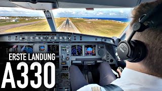 Meine erste Landung im A330neo AeroNewsGermany [upl. by Kerstin866]