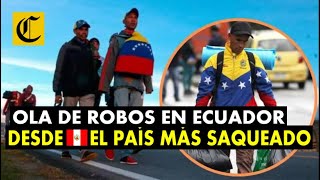 SALEN A ECUADOR CHILE COLOMBIA VZLA Fin del falso sueño quotvenezolanos en Perúquot el país más saqueado [upl. by Brick]