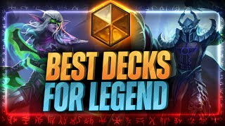 Top 10 Best Decks Right Now  Hearthstone [upl. by Yauqram]