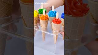 Ice cream cake makeing video SatisfyingCakes shorts icecream cake [upl. by Africah]