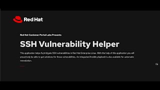 SSH Vulnerability Helper Lab App [upl. by Sola95]