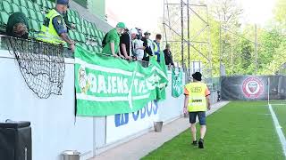 Vakterna tar ner banderollen  Kristianstad vs Hammarby  Damallsvenskan 2023 [upl. by Leavelle782]