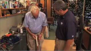 Arnold Palmer Talks About Lamkins New Grips [upl. by Aliuqat]