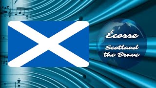 Hymne  Écosse Scotland the Brave [upl. by Adneram]