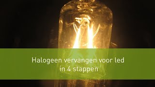 halogeen vervangen voor led in 4 stappen [upl. by Airat]