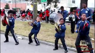 Lafayette Acacdemy Marching Band  MLK School Parade 2018 [upl. by Ttenna927]