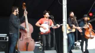 The Avett Brothers live  Denouncing November Blue  for Danish radio at Tønder Festival 20130824 [upl. by Ysle348]