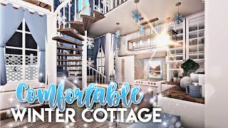 Bloxburg Comfortable Winter Cottage [upl. by Leasim]