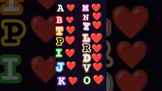 Jinka Naam letter se shuru hotacute love viralshorts [upl. by Fausta]