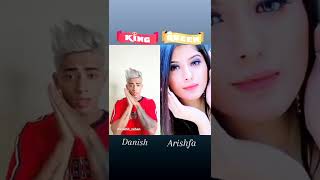 danish zehen Arishfa Khan Lucky dancer sad video edit danishzehen arishfakhan [upl. by Miner]