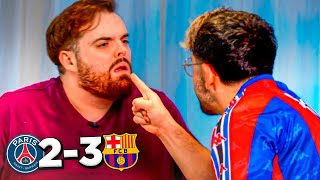 PSG 2  Barça 3 pero NOS HACKEAN😱 [upl. by Ramsdell]