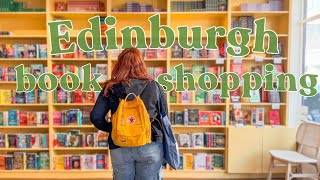 A bookshop tour of Edinburgh 📚 [upl. by Derag]