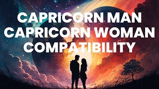 Capricorn Man and Capricorn Woman Compatibility Two Ambitious Souls on a Shared Journey [upl. by Tiebold]