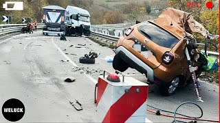 200 Shocking Moments Of Car Crashes Compilation 2024 And Idiots In Cars Caught On Camera [upl. by Eichman]