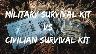 Military Survival Kit vs Civilian Survival Kit [upl. by Traver805]