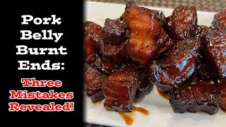 Pork Belly Burnt Ends Three Mistakes Revealed  Chris Allingham  The Virtual Weber Bullet [upl. by Metcalf]