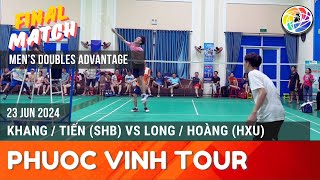 KhangTien SHB vs LongHoang HXU  Final  Phuoc Vinh Tour 23 Jun 2024 [upl. by Kapeed]