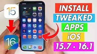 How to Get Tweaked Apps on iOS 157161 Easily No Jailbreak [upl. by Belayneh146]