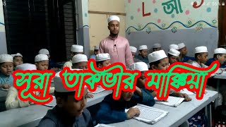 সূরা তাকভীর মাক্কিয়া 📕 QariAnamulHasanSadi IQRAQuranTVBD aswatulquran3717 allaharkudrot [upl. by Ginny]