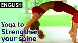 Yoga for Back pain  Chakrasana The Wheel Pose English  Shilpa yoga [upl. by Madonia]