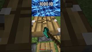 Minecraft 99999 IQ vs 1000IQ 🤯 [upl. by Ecidnarb]