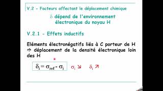 RMN amp SPECTROSCOPIE DE MASSE Chapitre 1  part 5 [upl. by Roinuj483]