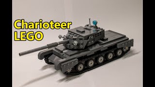 LEGO MOC  FV4101 Charioteer Tank Destroyer [upl. by Ecirad]