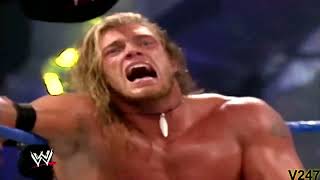 Edge vs Kurt Angle SmackDown 1032002 Highlights [upl. by Ahseenal518]