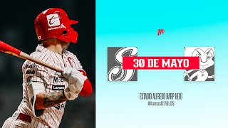 ¡En Vivo desde el Diamante de Fuego Saraperos vs Diablos Rojos 30 de mayo 2024 [upl. by Granthem]