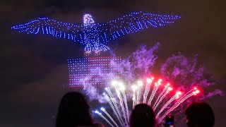 Will Drone Shows Replace Fireworks [upl. by Ahsienroc]