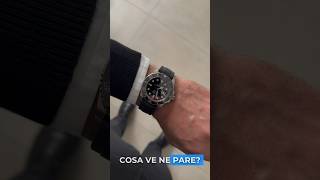 Ho sostituito il bracciale in acciaio del mio Rolex Submariner con un cinturino in gomma Vi piace [upl. by Iznekcam465]