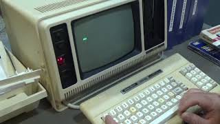 Programming the TRS 80 Model 4P [upl. by Eceinert]