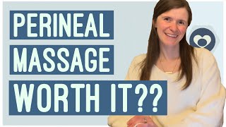 Is perineal massage before baby worth it Pelvic PT explains [upl. by Silloh970]