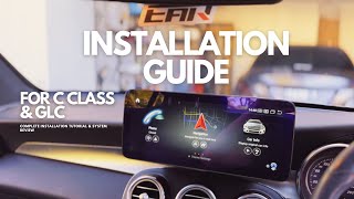 MercedesBenz Android 130 Display FULL Installation Guide For CGLC Class W205X253  2015  2019 [upl. by Glyn184]