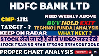 HDFC BANK SHARE LATEST NEWS  HDFC BANK SHARE NEWS  HDFC BANK SHARE PRICE hdfcbank stockmarket [upl. by Eoin]