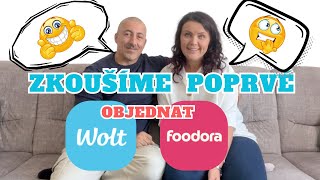 OBJEDNÁVKA FOODORA A WOLT NAJEDNOU A KDO JE LEPŠÍ Wolt a Foodora v Chrudimi a místní restaurace [upl. by Anem]