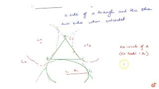 Escribed Circle [upl. by Atorod]