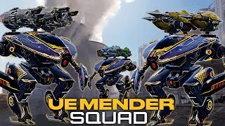 6 Ultimate Mender FULL Squad At Once Unbelievable INFINITE Healing  War Robots [upl. by Goran]