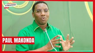 LIVE🔴 ZIARA YA KATIBU WA NEC ITIKADI UENEZI NA MAFUNZO NDG PAUL C MAKONDA [upl. by Christin]