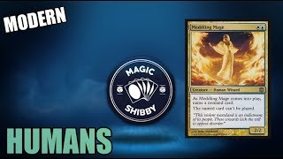 Magic the Gathering  Humans Modern Deckcheck Deutsch [upl. by Abisha74]