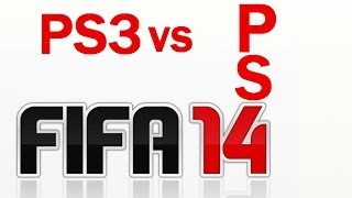 FIFA 14  PS3 vs PS4 Comparison [upl. by Jacki]