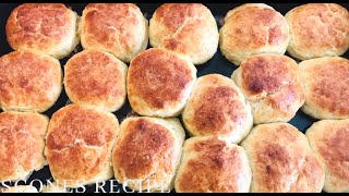 Best Scones RecipeHow To Bake Soft And Tasty SconesSouth African Scones RecipeAmasiampVanilla Scone [upl. by Maida770]