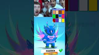 Phoenix Skin Can Change Color 😱🐦 Wait For itPLEASE RATE 110 stumbleguys [upl. by Nico]