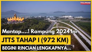 MANTAP 972 km Jalan Tol Trans Sumatra Tahap I Tuntas Tahun 2024 Ini Begini Rinciannya [upl. by Nahij]