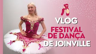 VLOG Festival de Dança de Joinville Feira da Sapatilha Opções Veganas provando a Gaynor e etc [upl. by Fawn]