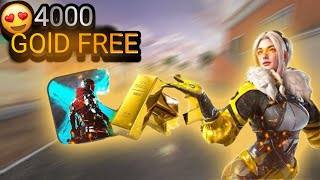 هديه من شركه بلود سترايك 4000 ذهب مجاني🤩  GOLD FOR FREE BLOOD STRIKE [upl. by Helyn]