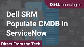 How to automate CMDB population in ServiceNow using REST API for Dell Storage Resource Manager [upl. by Raddatz217]