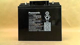 Panasonic Battery LCRD1217P  batteryspecialistca [upl. by Irrehs]