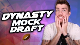 DRAFT THESE PLAYERS  Dynasty Superflex Startup Mock Draft  Sleepers amp Busts [upl. by Stearn]